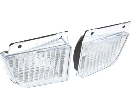 OER 1979-81 Firebird, Trans Am, Front Parking Lamp Assemblies, RH & LH, Pair 14471