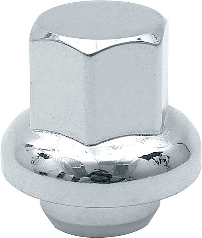 OER 12mm 1.5 Chrome Lug Nut for Factory GM Aluminum Wheelt, Each, Metric M12 X 1.5 N9801M1