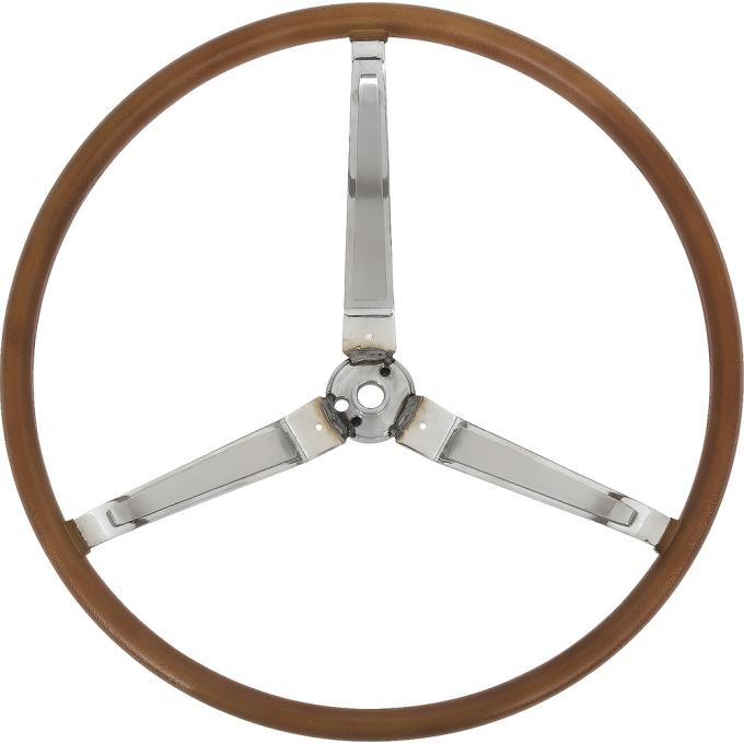 OER 1967 Pontiac Firebird, GTO, Lemans, Tempest, Deluxe Simulated Wood Steering Wheel F19672