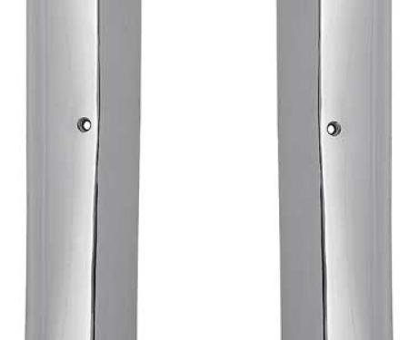 OER 1967 Camaro, Firebird, Inner Pillar Post Moldings, Coupe, Chrome , Pair K902