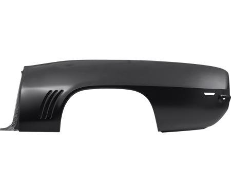 OER 1969 Camaro Convertible, Complete Rear Quarter Panel, LH Driver Side 7779481