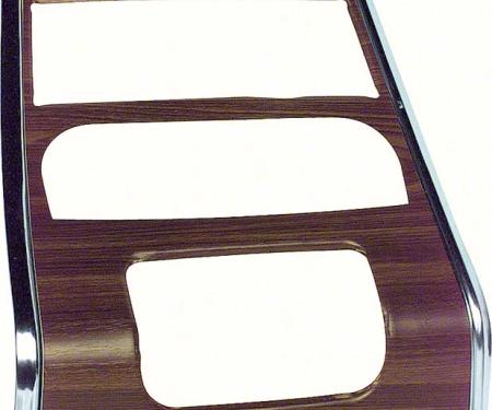 OER 1967 Firebird Walnut Center Dash Panel-With AC K261