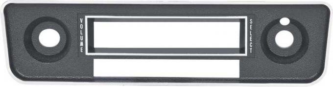 OER 1970-77 Firebird, Trans Am, Radio Bezel, with Dual Opening F117077