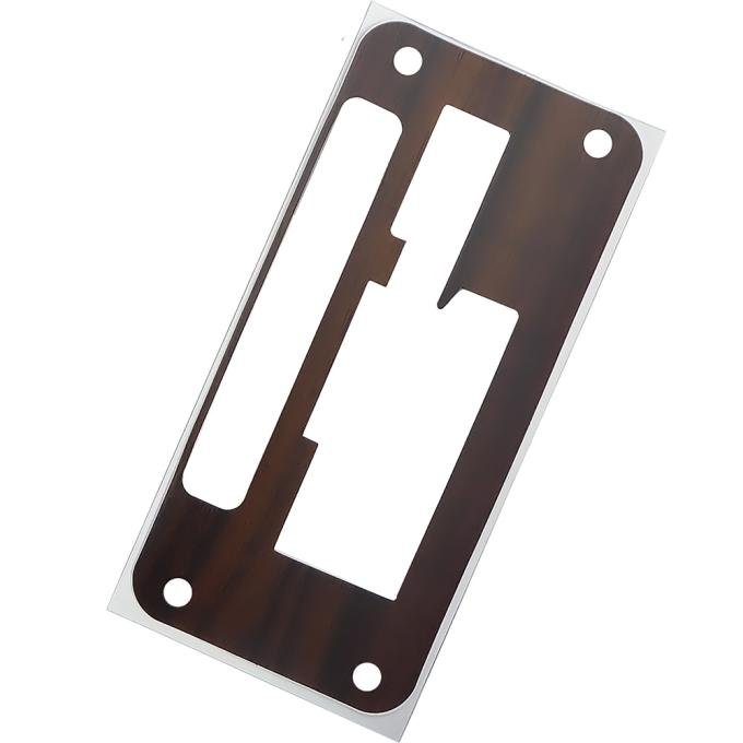 1967 GTO, Lemans, Tempest, 1968-69 Oldsmobile, Cutlass, 442, F85, 1969 Yenko Camaro, Nova, Top Plate Woodgrain Insert, For Hurst Dual Gate Shifter, Automatic Transmission