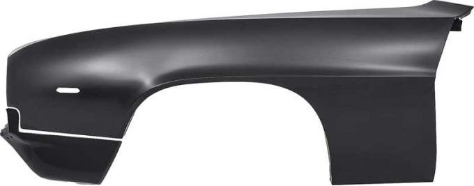 OER 1969 Camaro Rally Sport Front Fender with Extension, LH 1662689