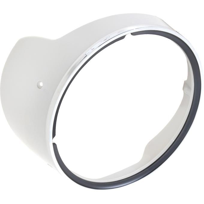 1969 Camaro, Headlamp Bezel, with Chrome Ring, RH Passenger Side