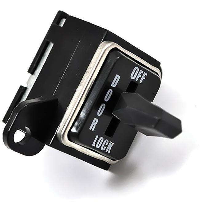 OER 1970-77 Pontiac Firebird, Door Lock Switch, Black Knob 487327