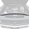 OER 1967-69 Camaro, Firebird, Radiator Support to Hood Seal , with Air Conditioning K8096