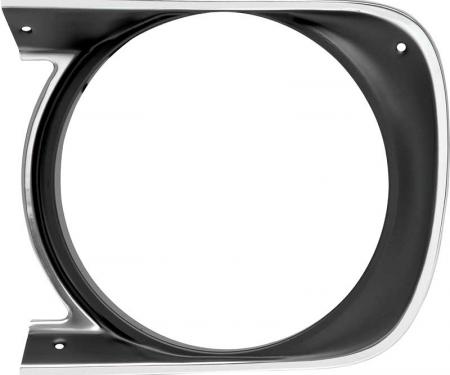 OER 1968 Camaro Standard Headlamp Bezel, LH 3914769