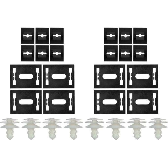 1972-77 Camaro, Firebird, Inner Lower Door Panel Clip and Screw Set