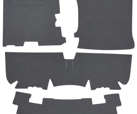 1982-92 Camaro, Firebird, Floor Sound Deadener, 4 Piece Set