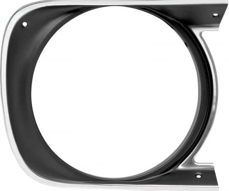 1968 Chevrolet Camaro, Standard Headlamp Bezel, RH Passenger Side