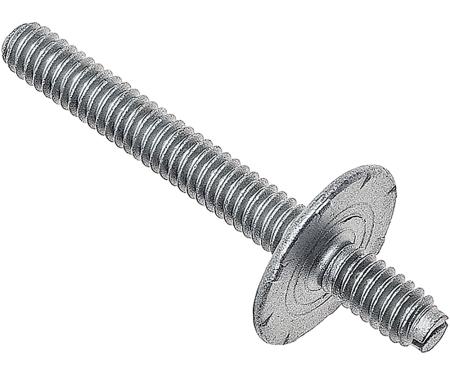 OER 1963-69 GM, Vent or Quarter Window Guide Mounting Stud, O.L. 2-1/2", LH or RH, Each, Various GM Models, 4405501