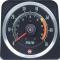 OER 1969 Camaro Tachometer, SS-350 , 5000 Red Line , 5" x 7", GM Licensed 6469381