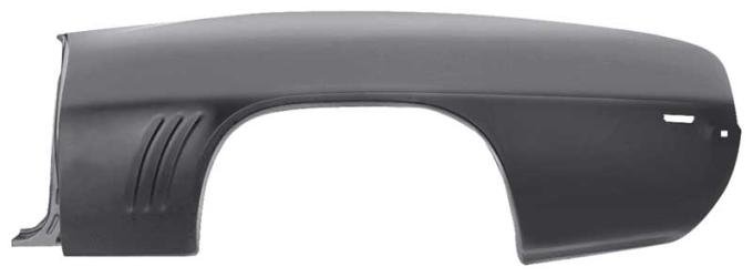 OER 1969 Camaro, Rear Quarter Panel Repair Skin, with Door Jamb Section, LH Drivers Side K1027