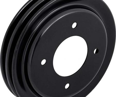 OER 1968-70 Firebird, Crankshaft Pulley, 350-400 V8, with Power Steering, w/o AC, 2-Groove A8700121