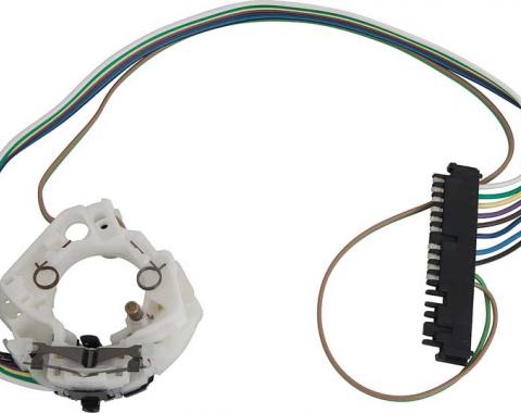 OER 1969-76 GM, Turn Signal Switch, 10-Pin, 3-7/8" Wide Connector SW327