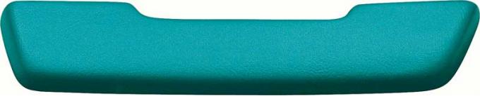 OER 1968-72 Turquoise Urethane Arm Rest Pad, LH K695206