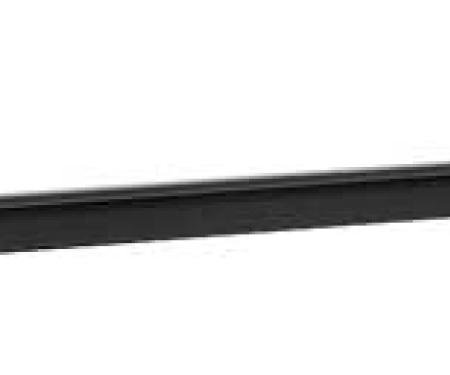 1980-81 Camaro, Firebird, Window Felt, Outer, With Round Chrome Bead, LH 9612539