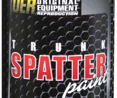 OER Black and Gray Trunk Spatter Paint 11 Oz. Net Weight K51496
