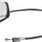 OER 1969 Firebird, 1969-70 Tempest, Lemans, GTO, Outer Door Mirror, With Remote, LH Driver Side F12390
