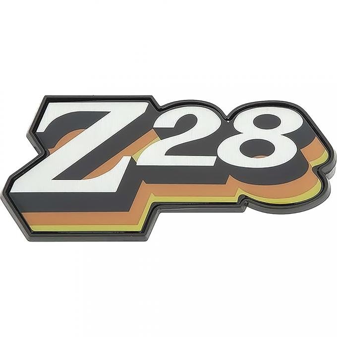 OER 1978 Camaro Z28, Rear Panel Emblem, Dark Green F2385
