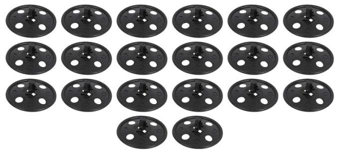 OER 1967-69 Camaro, Firebird, Hood Insulation Fastener Set, 20 Piece Set, Various Models K531