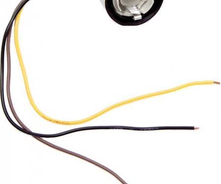 1969-81 Buick, Cadillac, Chevrolet, GMC, Oldsmobile, Pontiac, Lamp Socket, 1-9/16" tall base