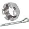 OER 1946-96 Buick, Chevy, GMC, Pontiac, Oldsmobile, Spindle Nut & Cotter Pin, 3/4"-20 with 1-1/16" Hex Head, Various Car & Truck Models *K9142