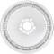 1979-81 Pontiac Firebird, Trans Am, Turbine Wheel Set, 15" X 8", Natural Finish, Each