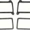 OER 1970-73 Pontiac Firebird, Trans Am, Molded Tail Light Gasket Set, Set of 4 FB773