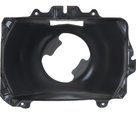 1975-97 GM Models, Headlamp Mounting Bucket, Quad Lighting, For 4" x 6" Rectangular Sealed Beam, LH Driver Side, Upper or Outer Position