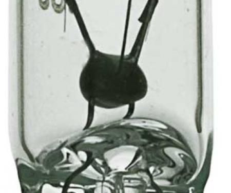 OER T-3 Miniature Bulb, Clear, 1/4 Wedge 3 CP, Each 168