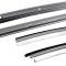 1970-81 Camaro, Firebird, Roof Rail Weatherstrip Channel Retainer Set, 6 Piece Set