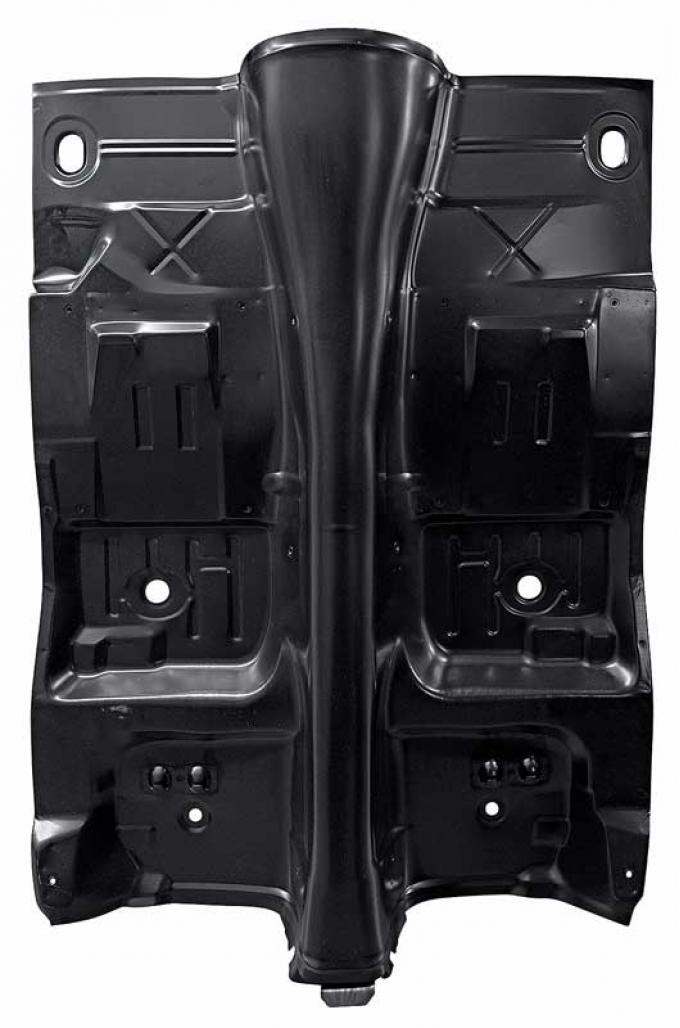 OER 1970-74 Camaro / Firebird Complete Floor Pan with Braces and Torque Boxes (auto trans) - EDP Coated C9009