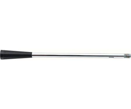 1959-66 GM, Turn Signal Lever, Black Fluted Knob, with Tilt Steering Wheel
