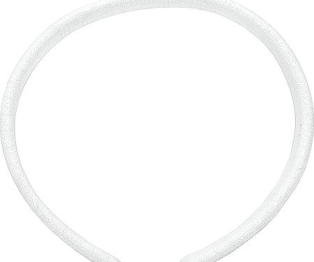 OER 1961-72 GM, Interior Door Jamb Windlace, 28" Long Per Side, Ivory White, Pair WL310004