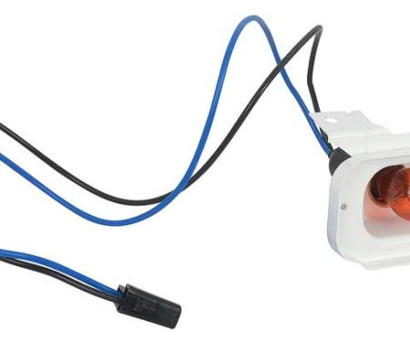 OER 1967 Pontiac Firebird, Park Lamp Housing, RH or LH, Each 14346