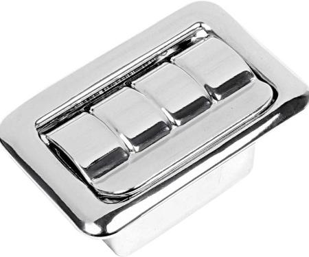 OER 1968-81 Buick, Chevrolet, Pontiac, Oldsmobile, Ash Tray Assembly, Rear Quarter, with Ribbed Lid & Insert, 3-1/8" x 2", Each, Various Models 8795489