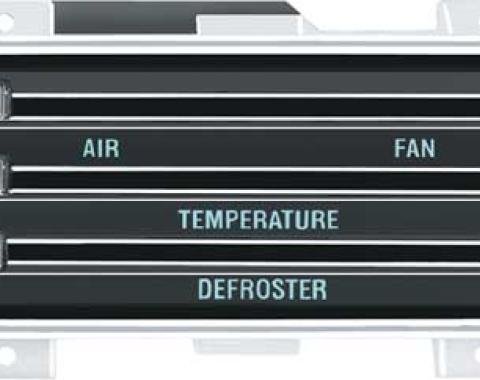 OER 1967 Camaro / Firebird Heater Control Assembly , with Cables , without A/C 3925775C