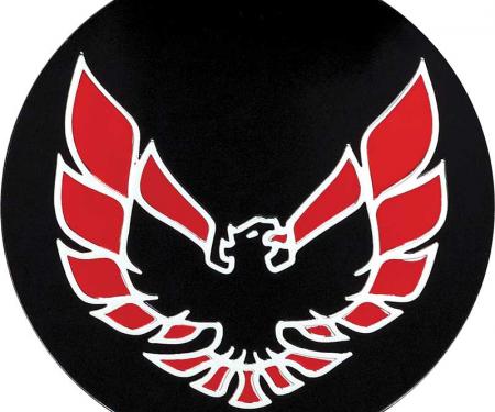 OER 1982-83 Firebird Wheel Cap Emblem Red 2-1/8" diameter 527087