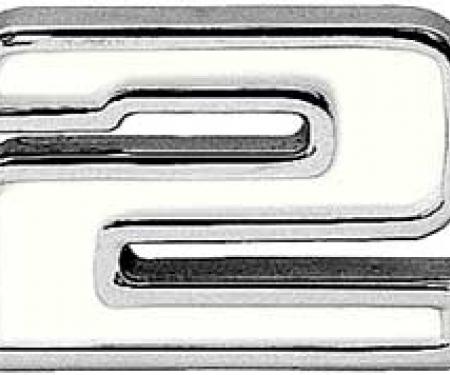 OER 1969 Camaro, "327" Front Fender Emblem, RH or LH, Each 3953625