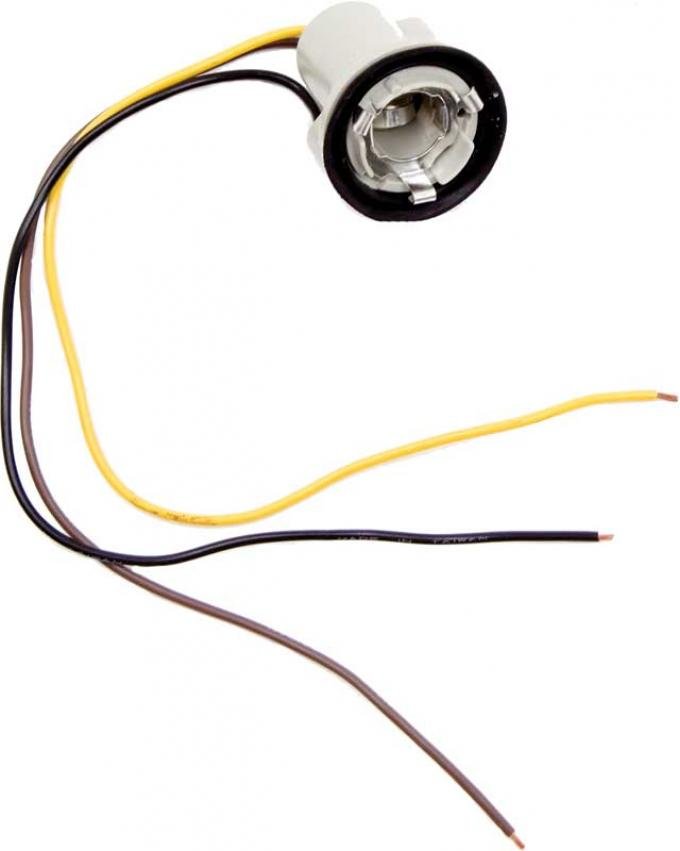 1969-81 Buick, Cadillac, Chevrolet, GMC, Oldsmobile, Pontiac, Lamp Socket, 1-9/16" tall base
