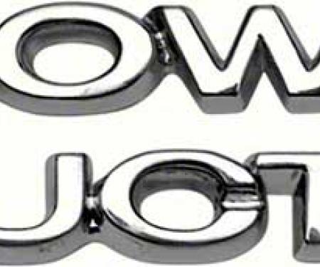 OER Cowl Induction Hood Emblem Set K194