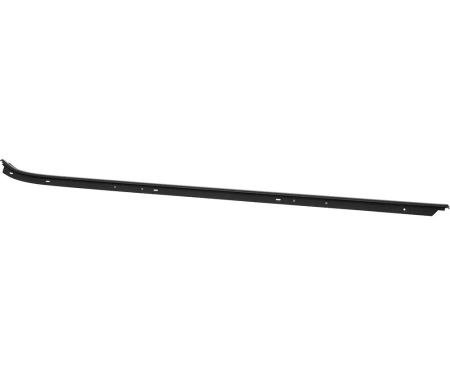 1980-81 Camaro, Firebird, Window Felt, Outer, With Round Chrome Bead, RH 9612538