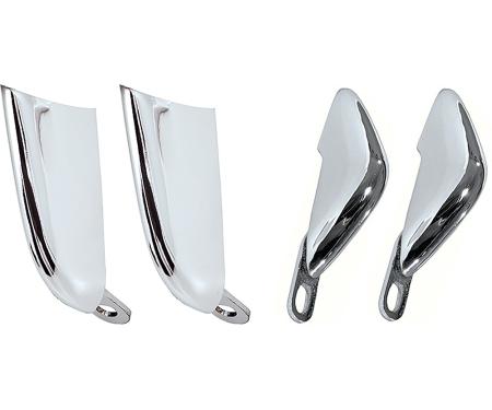 OER 1970-72 Camaro, Front & Rear Deluxe Bumper Guard Set, Set of 4 *R9907