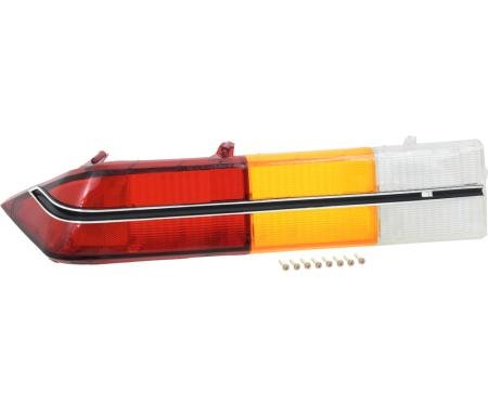 OER 1979-81 Camaro Berlinetta, Tail Lamp Lens, LH Drivers Side, GM Licensed 5970777