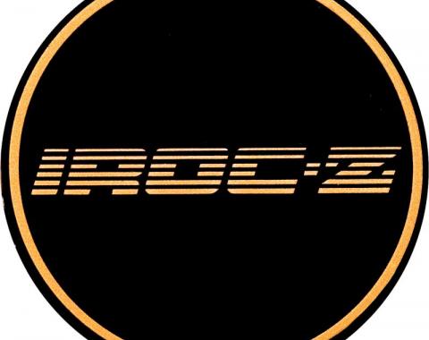 OER 1988 Camaro Aluminum Wheel Center Cap Insert Emblem - IROC-Z Gold 10087755