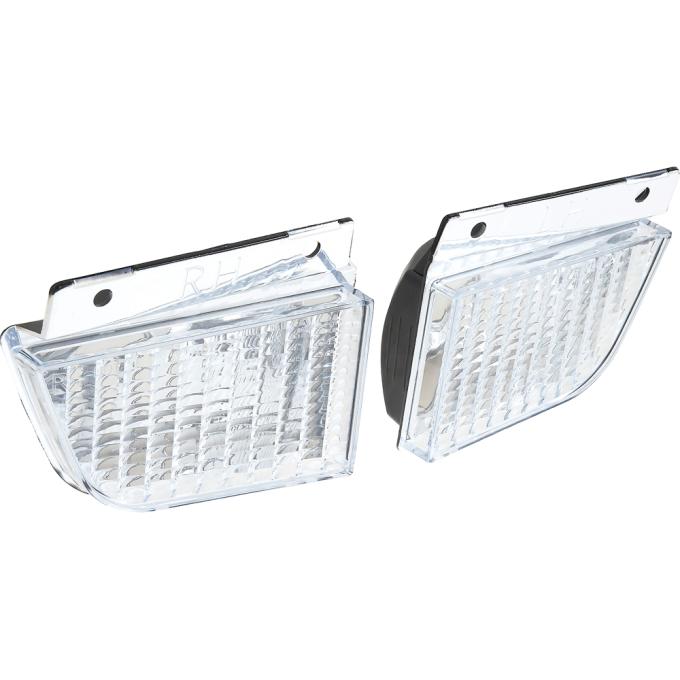 OER 1979-81 Firebird, Trans Am, Front Parking Lamp Assemblies, RH & LH, Pair 14471