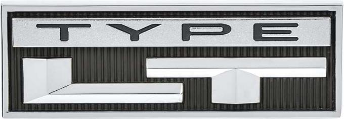 1973-74 Camaro, Type-LT, Sail Panel and Rear Panel Emblem, with Hardware, GM Licensed